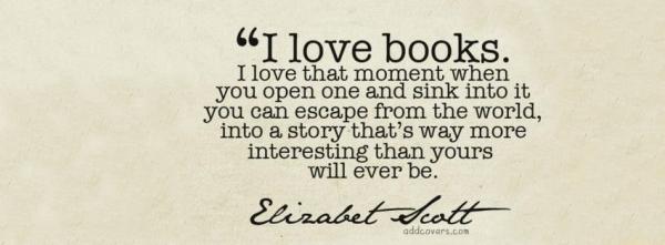I love books