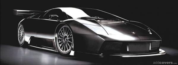 Black lamborghini Murcielago