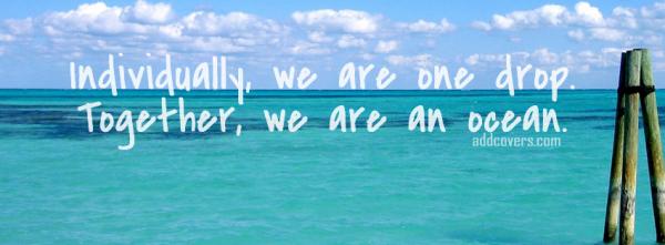 We are an ocean