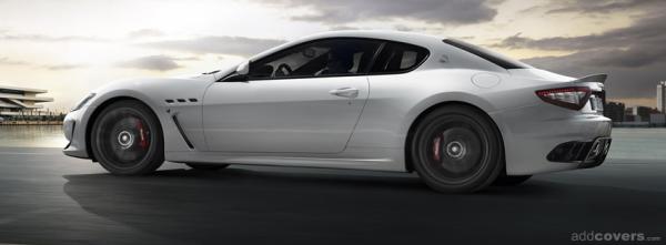 White Maserati Side