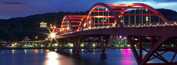 Colorful Bridge Lights