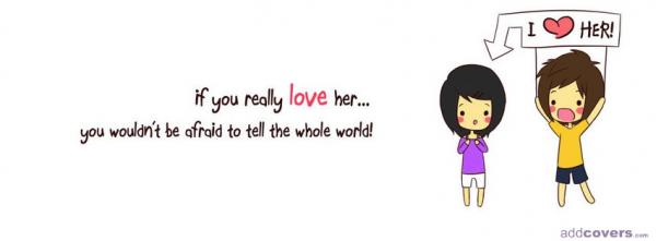 if you really love her