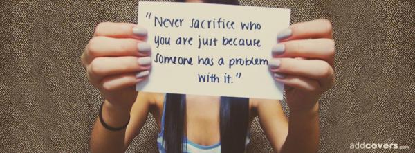 Be who you are