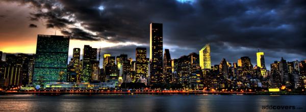 City by River