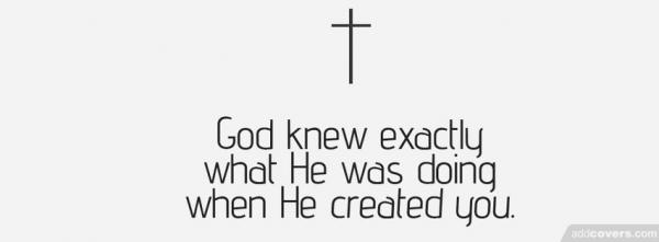 God created y ou