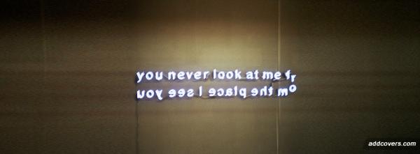 From the place I see you