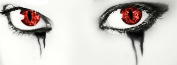 Girl Evil Eyes