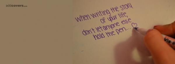 When writing the story