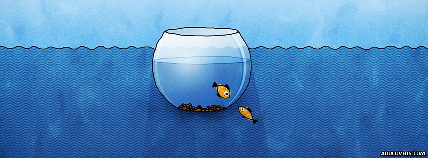 Fish Bowl in the Sea {Other Facebook Timeline Cover Picture, Other Facebook Timeline image free, Other Facebook Timeline Banner}