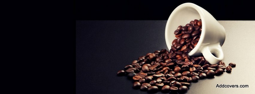 Cup of Coffee Beans {Food & Candy Facebook Timeline Cover Picture, Food & Candy Facebook Timeline image free, Food & Candy Facebook Timeline Banner}