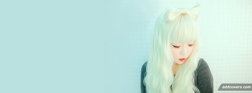 Asian Blonde Facebook Covers