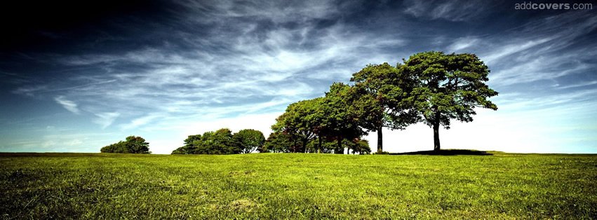 Trees in Field {Scenic & Nature Facebook Timeline Cover Picture, Scenic & Nature Facebook Timeline image free, Scenic & Nature Facebook Timeline Banner}