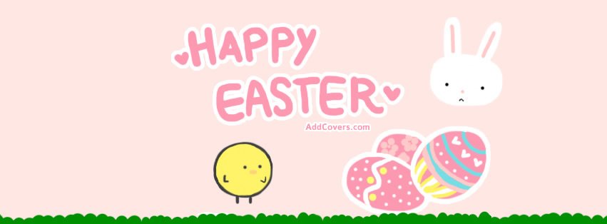 Happy Easter Bunny Eggs {Holidays Facebook Timeline Cover Picture, Holidays Facebook Timeline image free, Holidays Facebook Timeline Banner}