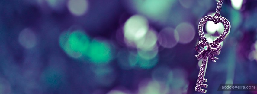 key to my Heart  Facebook Covers