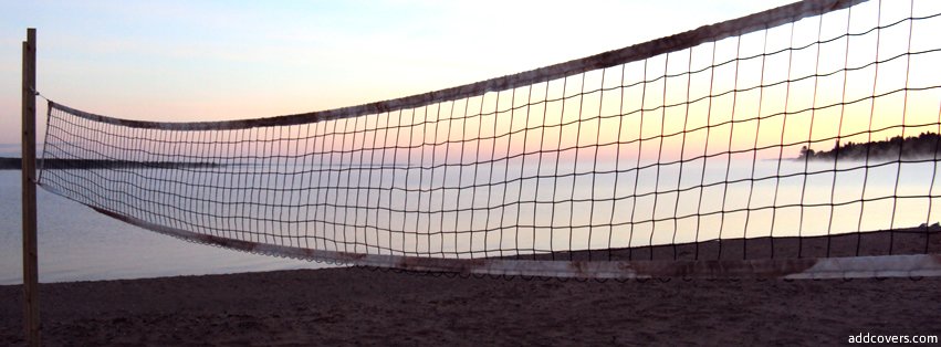 Beach Sunset Volleyball {Volleyball Facebook Timeline Cover Picture, Volleyball Facebook Timeline image free, Volleyball Facebook Timeline Banner}