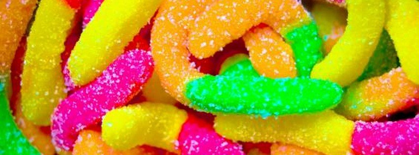 Jelly Worms {Food & Candy Facebook Timeline Cover Picture, Food & Candy Facebook Timeline image free, Food & Candy Facebook Timeline Banner}