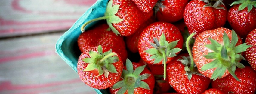 Farmers Market Strawberry {Food & Candy Facebook Timeline Cover Picture, Food & Candy Facebook Timeline image free, Food & Candy Facebook Timeline Banner}